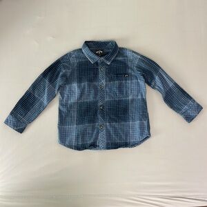 Billabong Boys Flannel Long Sleeve - Size 7 (XL)